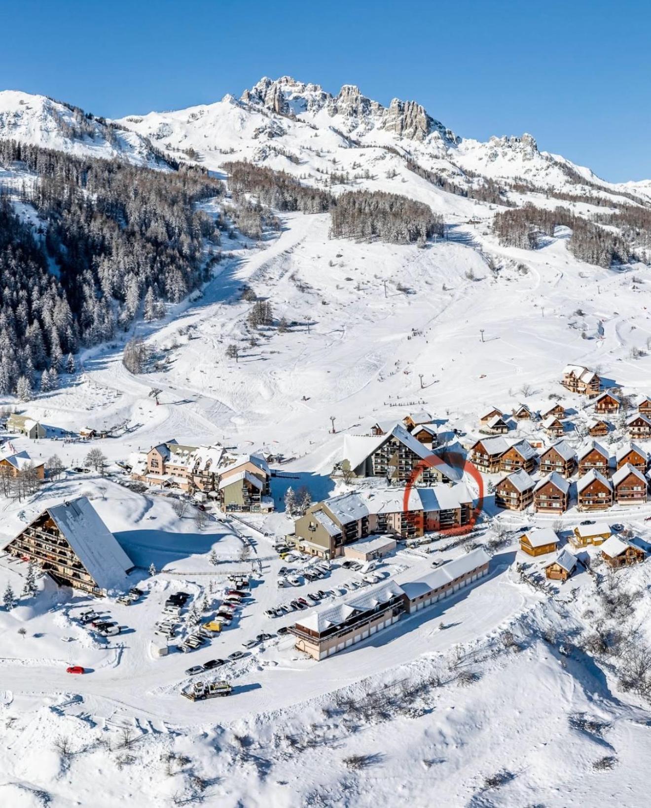 Appartement Pieds Des Pistes Réallon Εξωτερικό φωτογραφία
